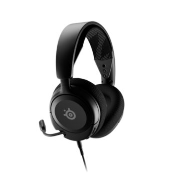 HEADSET STEELSERIES ARCTIS NOVA 1 MULTI-PLATFORM PREMIUM WIRED GAMING BLACK (61606)