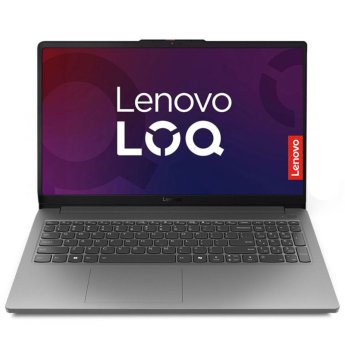 Lenovo LOQ 15ARP9 Gaming Laptop – AMD Ryzen™ 5 7235HS, 12GB DDR5 RAM / 512GB SSD, RTX 4050 6GB, 15.6’’ FHD 144Hz 100% sRGB Display (Luna Grey)