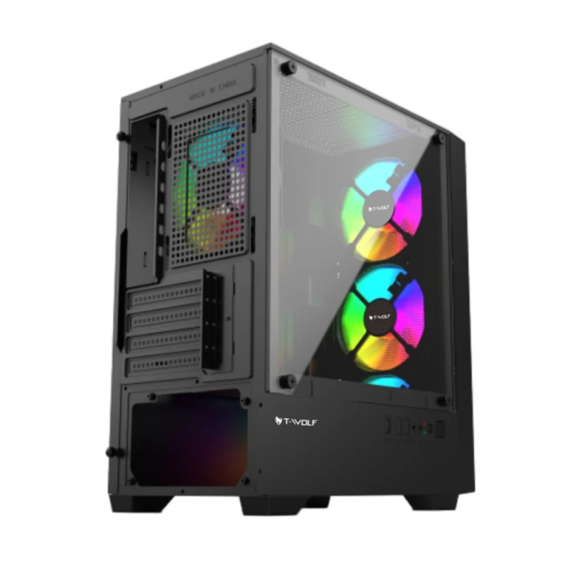 Gaming Case With 200wat Power Supply (T-Wolf Phantom X4)