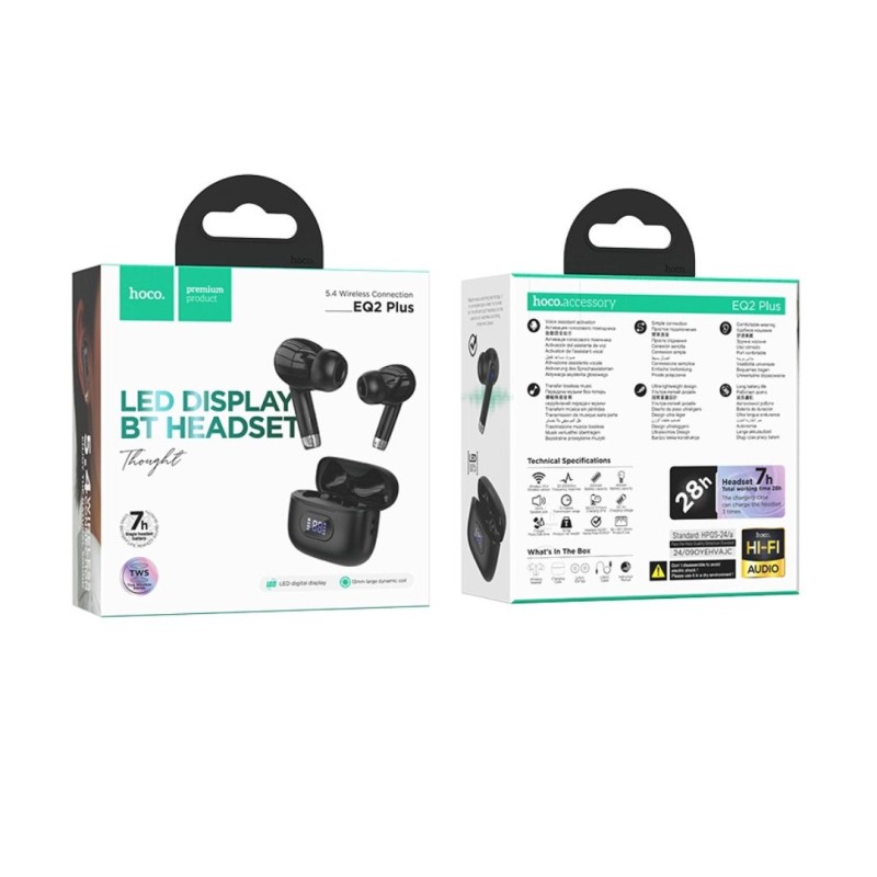 HOCO EQ2 Plus True Wireless Earbuds