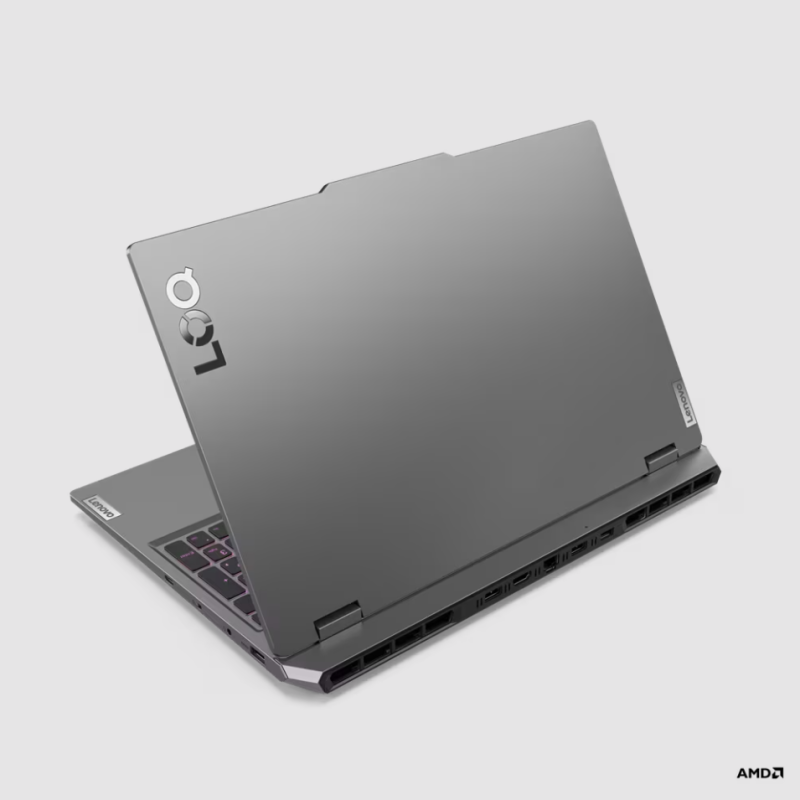 Lenovo LOQ 15ARP9 Gaming Laptop – AMD Ryzen™ 5 7235HS, 12GB DDR5 RAM / 512GB SSD, RTX 4050 6GB, 15.6’’ FHD 144Hz 100% sRGB Display (Luna Grey)