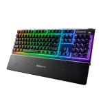 KEYBOARD STEELSERIES APEX 3 RGB GAMING WITH MAGNETIC WRIST REST (64795)