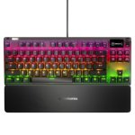 KEYBOARD STEELSERIES APEX 7 TKL COMPACT MECHANICAL RGB GAMING RED SWITCH WITH MAGNETIC WRIST REST (64646)