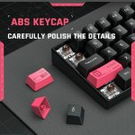 ONIKUMA G55 61 Keys RGB Colorful Lighting Wired Gaming Mechanical Keyboard – Brown Switch